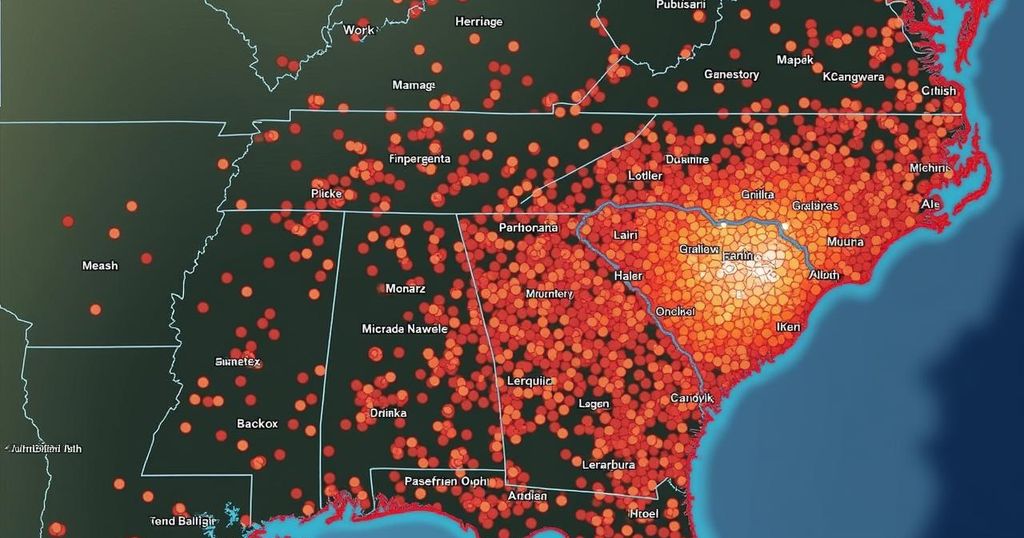 Georgia Power Outages Persist Following Hurricane Helene