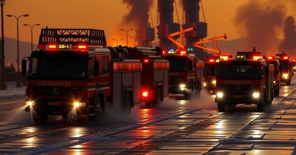 Lithuania’s Donation of Fire Engines to Ukraine Incites Controversy Over Sovereign Rights and Sanctions