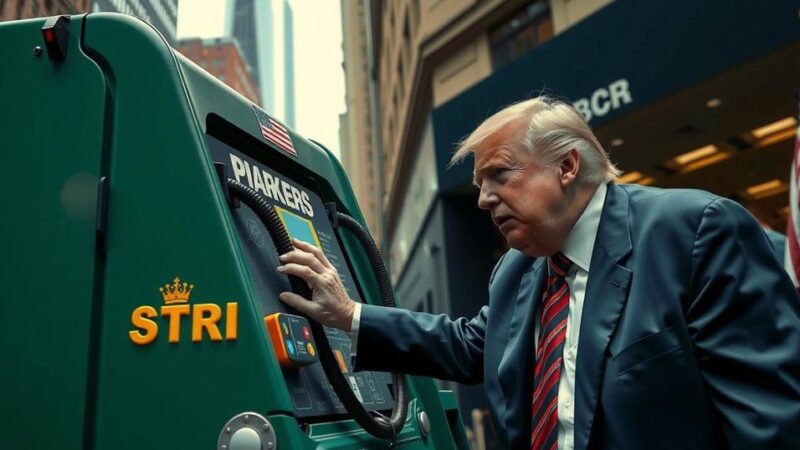 Donald Trump Rides on a Garbage Truck in Response to Biden’s Comments