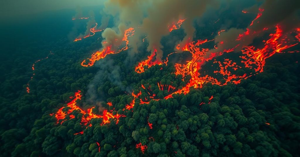 Criminal Activity Exploiting Climate Change Amplifies Amazon Wildfire Crisis