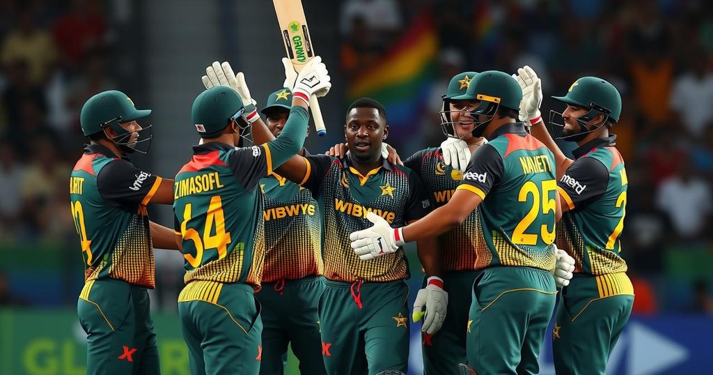 Zimbabwe Sets New Record with 344 Runs in T20I Against Gambia