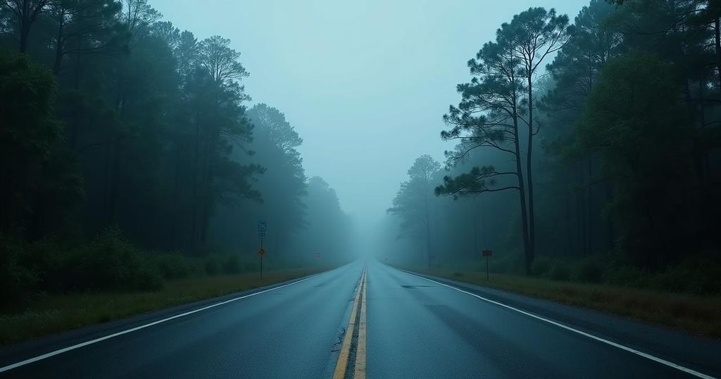 Impact of Tropical Storm Helene on Blue Ridge Parkway in North Carolina