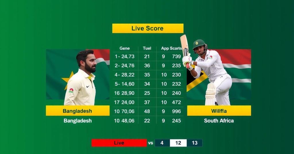 Bangladesh vs South Africa: 1st Test Day 1 Summary and Insights