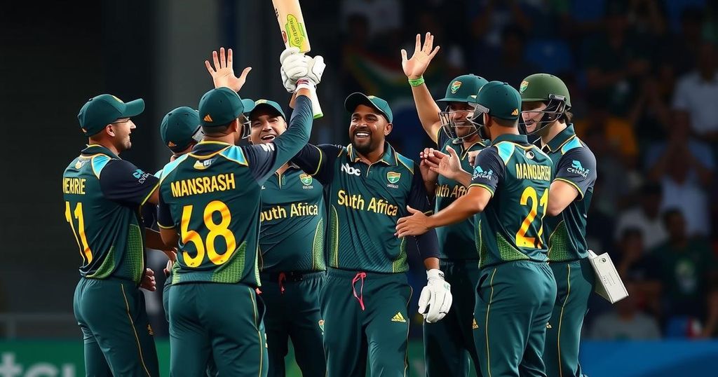 South Africa Marks Historic Test Win against Bangladesh