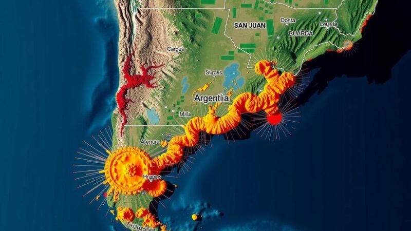 Magnitude 5.7 Earthquake Hits San Juan, Argentina, Reports EMSC