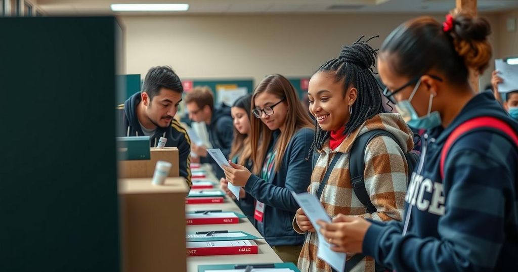 CMS High School Students Participate in Voting for Student Advisor to the School Board