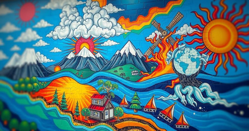 Brazilian Artist’s Mural Combats Climate Change Awareness