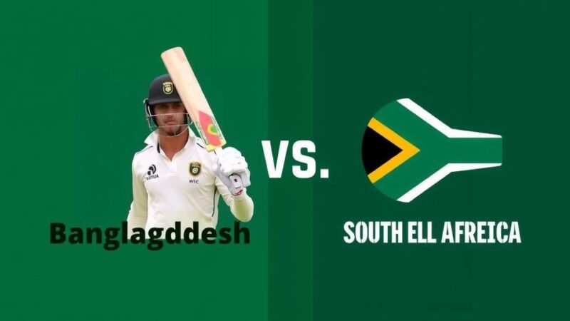 Bangladesh vs South Africa 1st Test Live Streaming: Essential Viewing Information for Fans