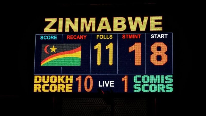 Zimbabwe Sets New T20 Record with 344 Runs Against Gambia