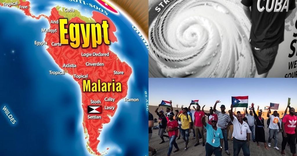 Global Developments: Health Success in Egypt, Natural Disasters in Cuba, Political Violence in Mozambique, and Humanitarian Crisis in South Sudan