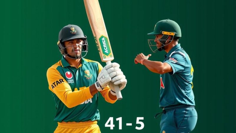 Tony de Zorzi’s 177 Fuels South Africa to 413-5 vs Bangladesh