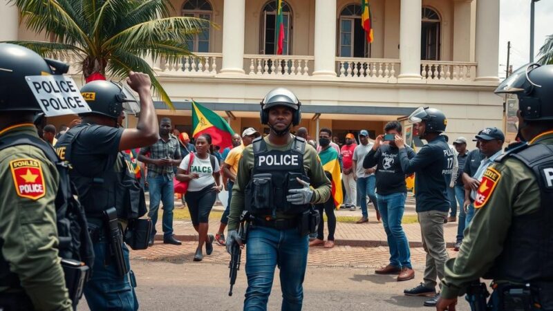 Mozambique Police Disperse Protests Amid Election Controversy