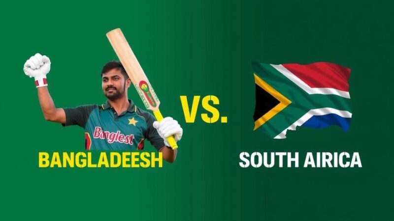 Bangladesh vs South Africa Test Series: Broadcast Details and Key Information