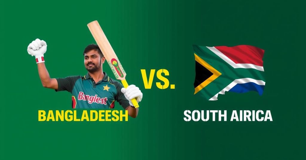 Bangladesh vs South Africa Test Series: Broadcast Details and Key Information