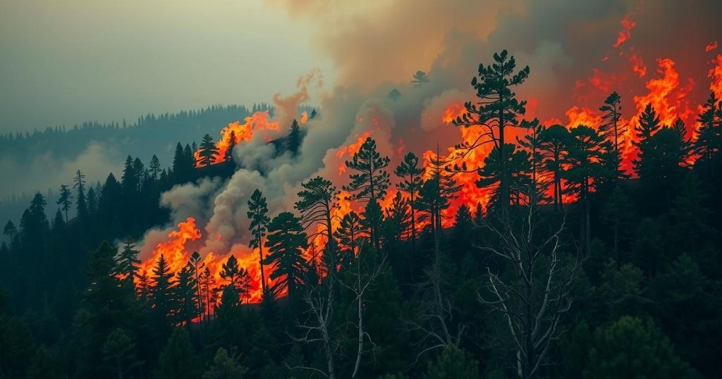 Impact of Climate Change on Forest Fires and Public Health