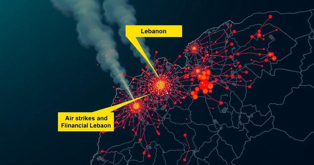 Israeli Airstrikes Target Hezbollah Financial Operations Amidst Escalating Border Tensions