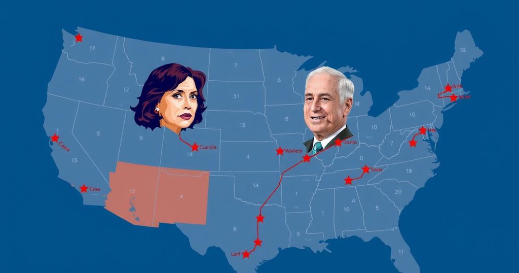 Election 2024: Harris and Walz Intensify Campaign Efforts Across Battleground States