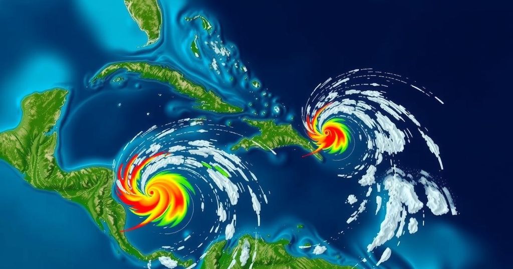 Future Storm Development in the Active Caribbean