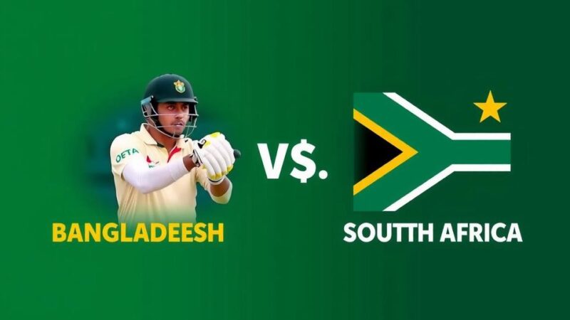 Bangladesh vs South Africa 1st Test: Live Streaming and Telecast Information for Indian Viewers