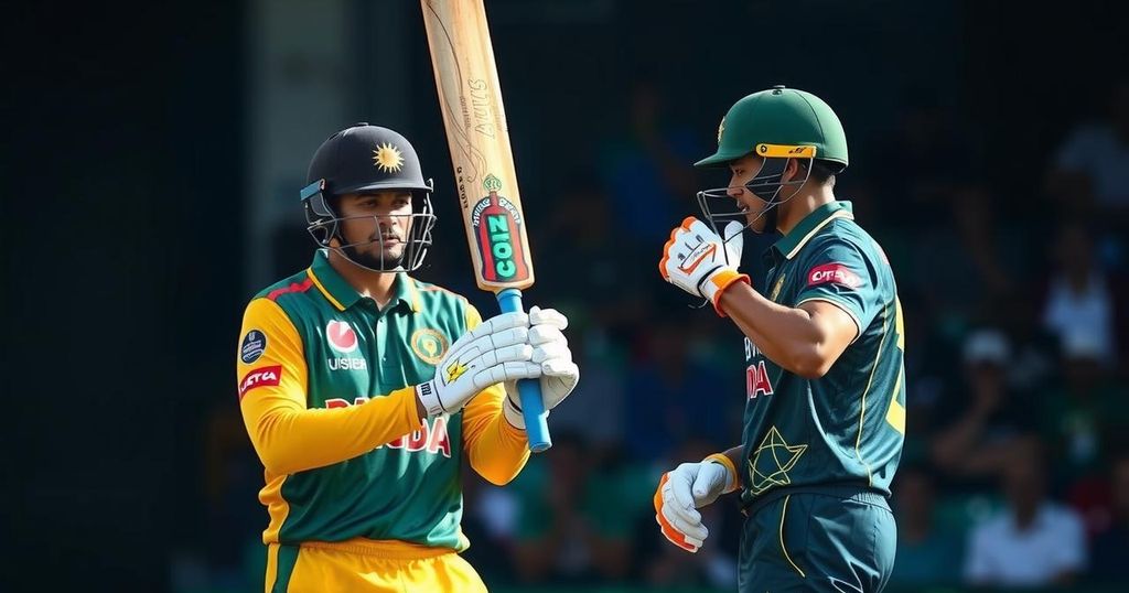 Bangladesh Struggles with Batting Collapse Against South Africa’s Mammoth Total