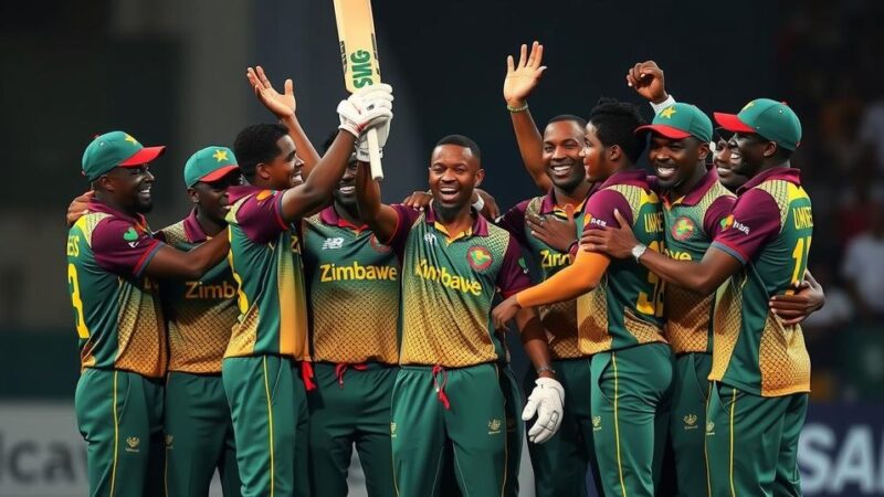 Zimbabwe Establishes Record T20 Win Against Gambia