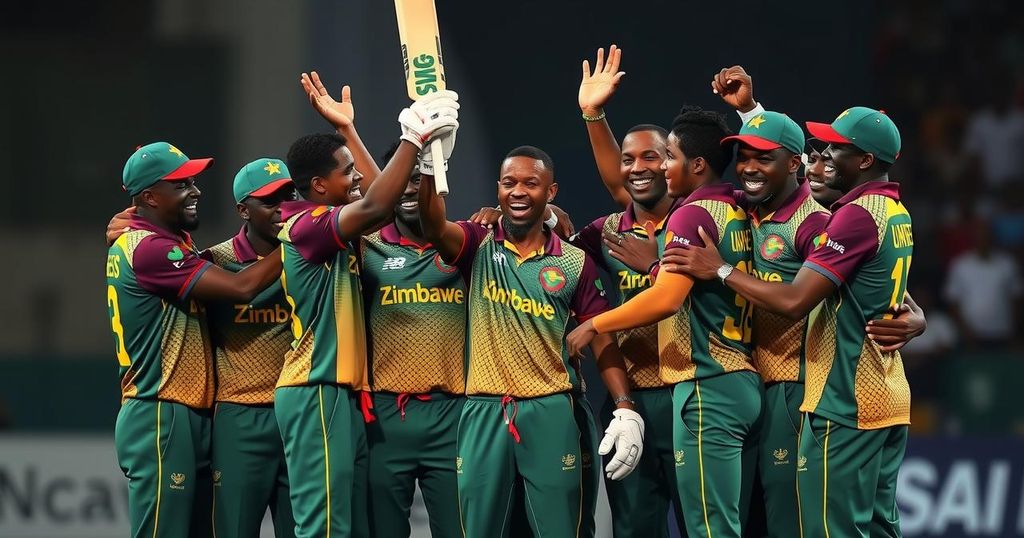 Zimbabwe Establishes Record T20 Win Against Gambia