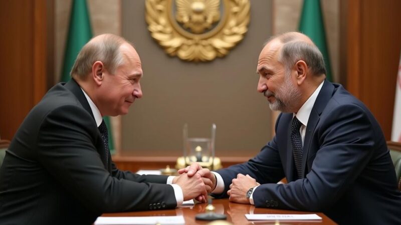 Putin to Meet Iran’s President Pezeshkian in Turkmenistan Amidst Middle Eastern Tensions