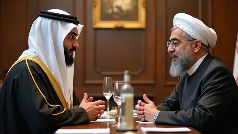 Qatari and Iranian Officials Address Regional Issues in Meeting