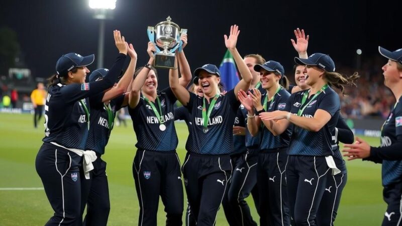 New Zealand Wins Maiden ICC Women’s T20 World Cup Title by Defeating South Africa