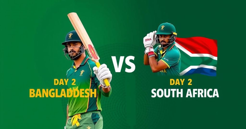 Bangladesh vs South Africa 2nd Test Day 2: Live Updates