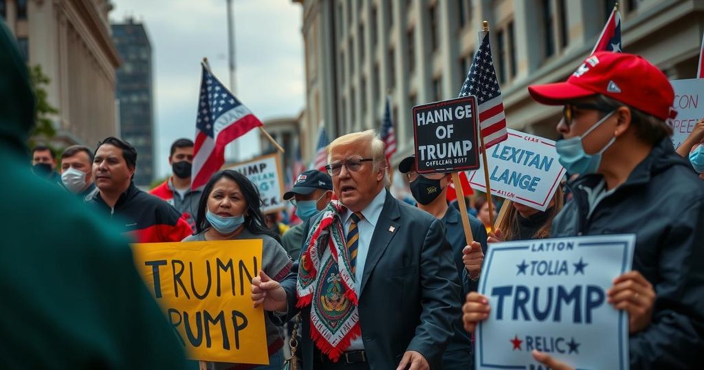 Latino Protest in Pennsylvania Challenges Trump’s Rhetoric Ahead of Election