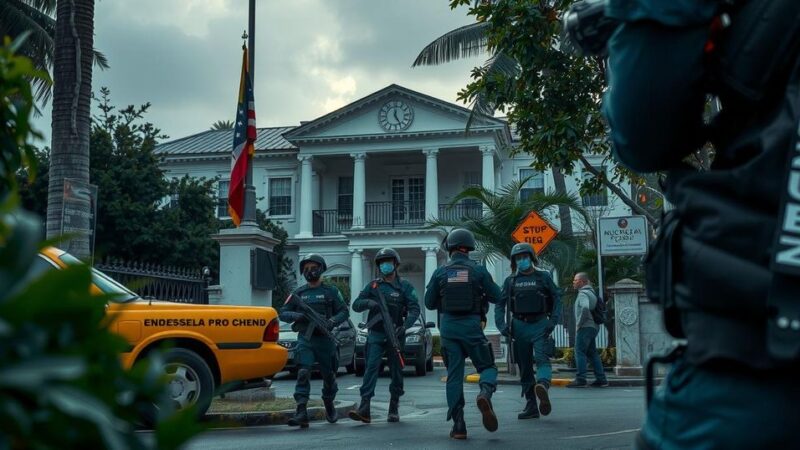 Venezuelan Security Forces Surround Argentine Embassy Amidst Political Tensions