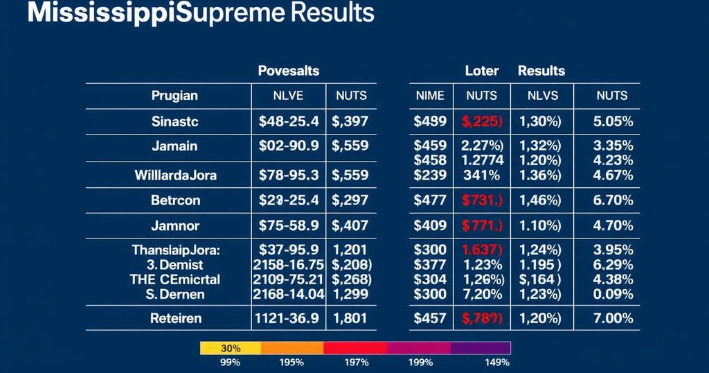 Mississippi Supreme Court District 1, Position 3 Runoff Election Overview 2024