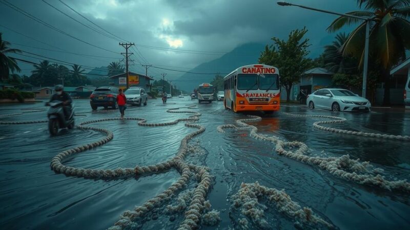 Tropical Storm Toraji Causes Major Flooding in the Philippines