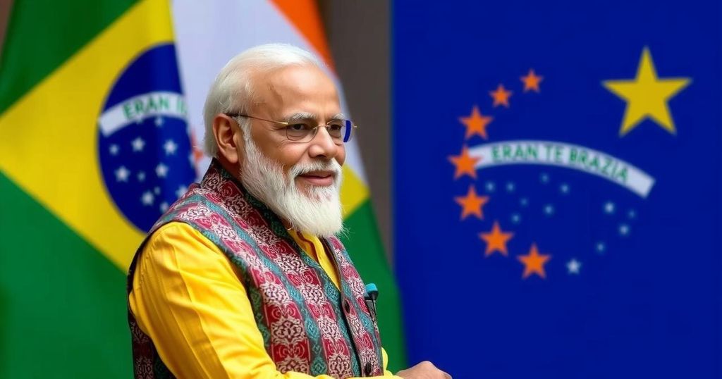 Prime Minister Modi Arrives in Brazil for G20 Summit, Emphasizes Global Cooperation and Upcoming Guyana Visit