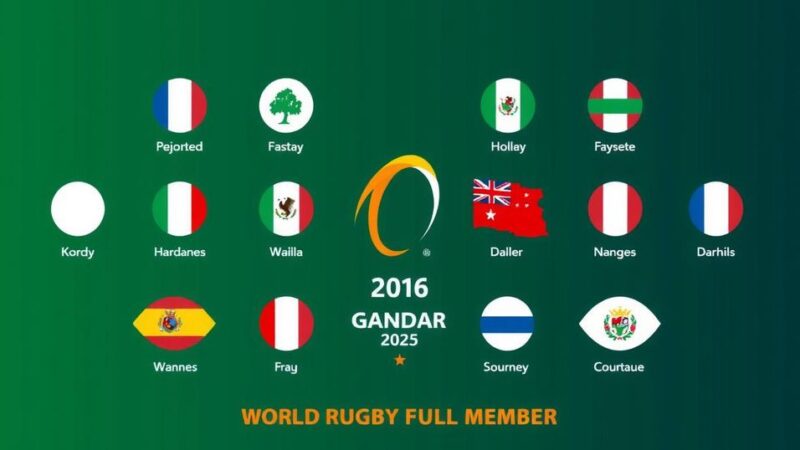 Egypt, Guatemala, and Lesotho Achieve World Rugby Full Member Status