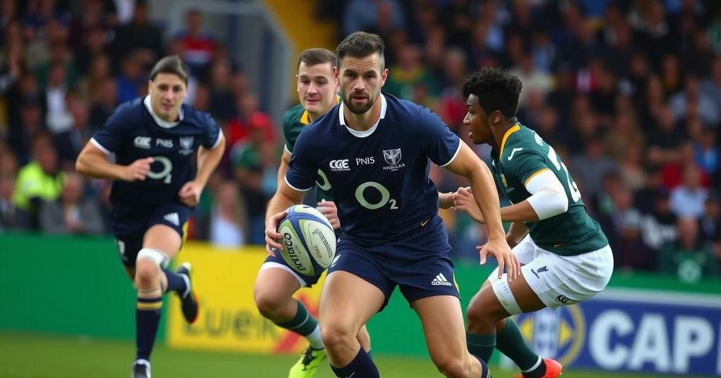 Scotland Names Tom Jordan to Start Against South Africa at Murrayfield