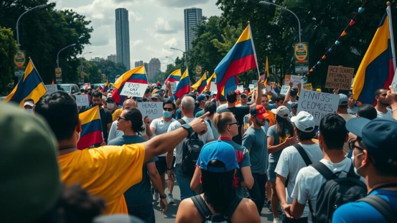 Colombians Protest Against President Petro’s Proposed Reforms