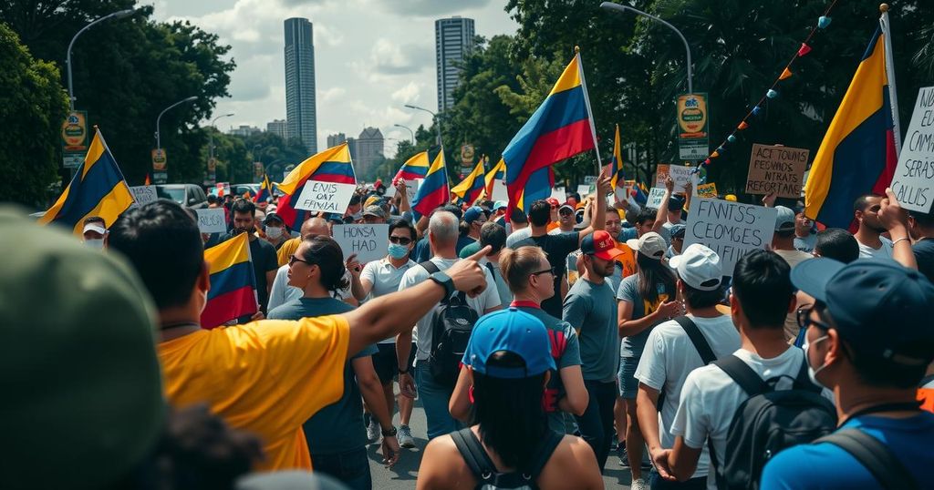 Colombians Protest Against President Petro’s Proposed Reforms