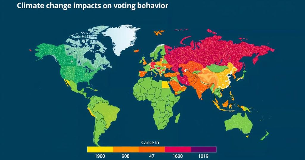 Impact of Climate Change and Disasters on Voting Behavior: Insights from Research