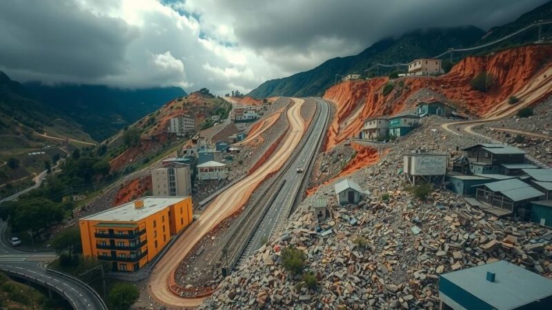 Landslide Strikes La Paz, Bolivia After Extended Drought