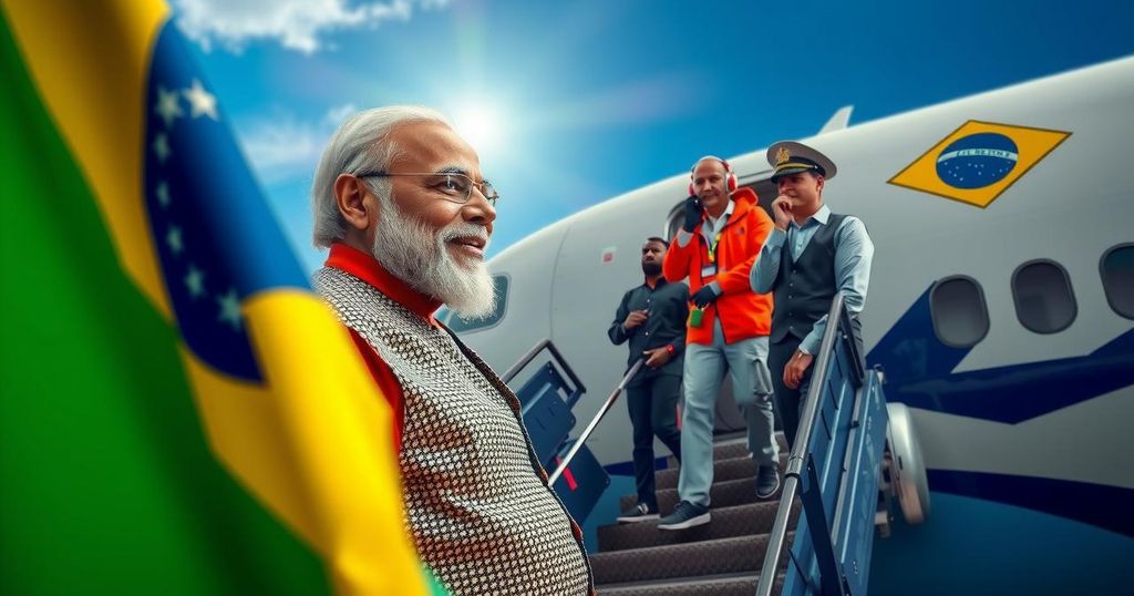 PM Modi Arrives in Brazil for G20 Summit After Successful Visit to Nigeria