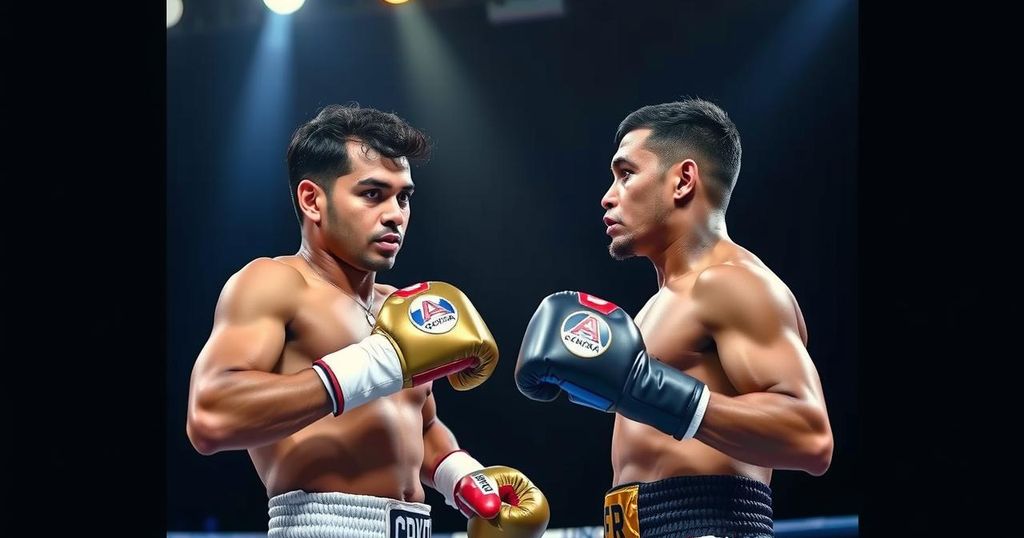 Neeraj Goyat Triumphs Over Whindersson Nunes in Boxing Undercard Match