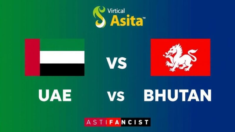 UAE Set to Challenge Bhutan in T20 World Cup 2026 Qualifier