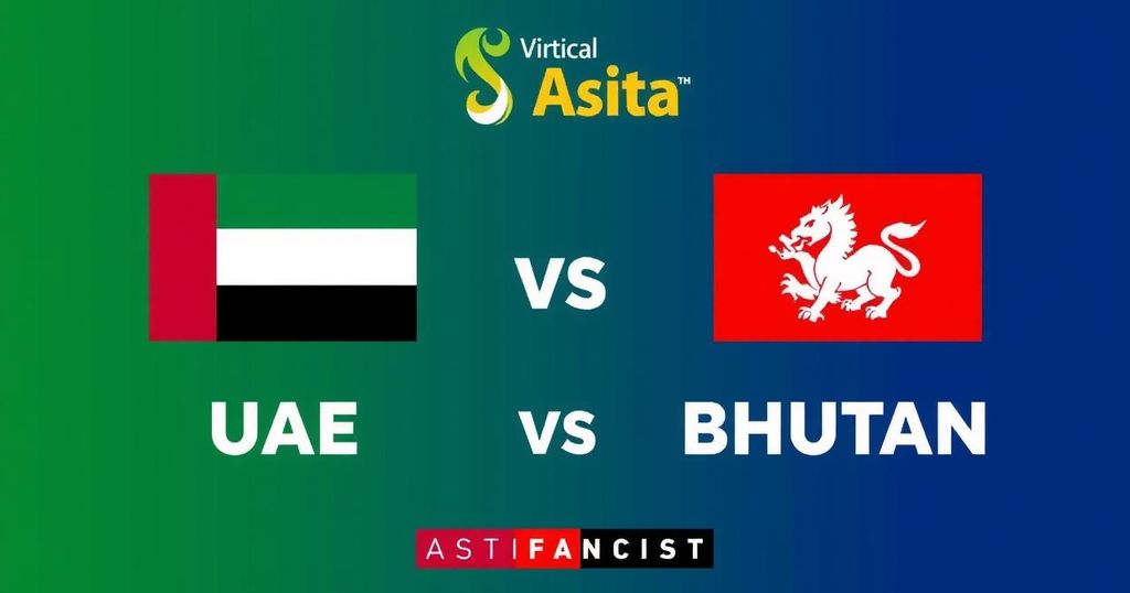 UAE Set to Challenge Bhutan in T20 World Cup 2026 Qualifier