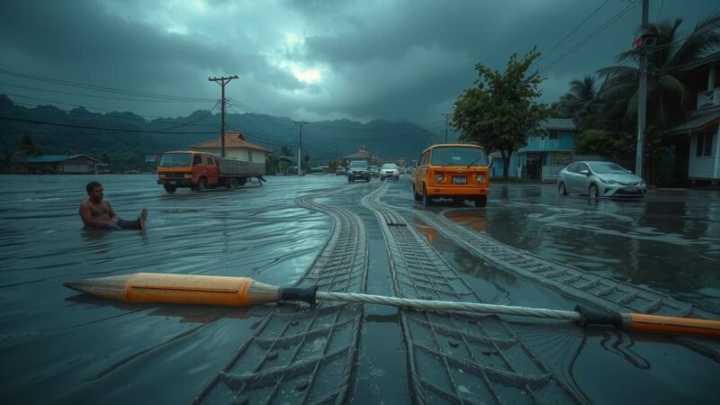 Severe Flooding in the Philippines Caused by Tropical Storm Toraji