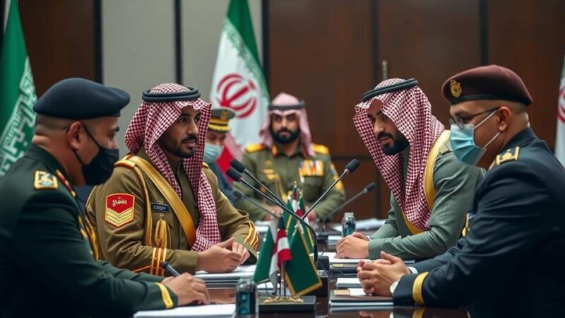 Saudi Armed Forces Chief of Staff Engages in Talks in Tehran