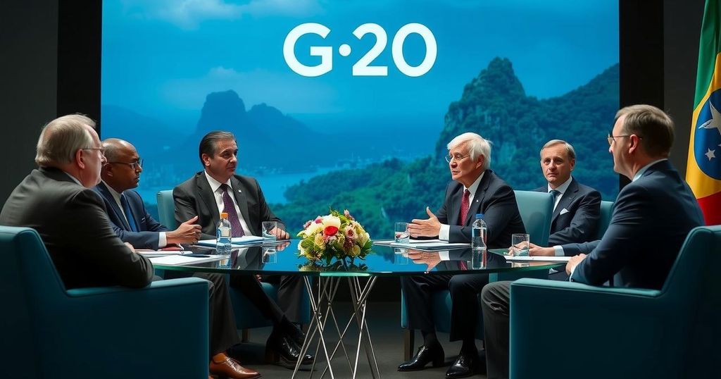 G-20 Leaders Focus on Climate Change at Final Day of Rio Summit