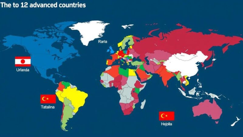 The Twelve Most Advanced Countries in the World for 2024