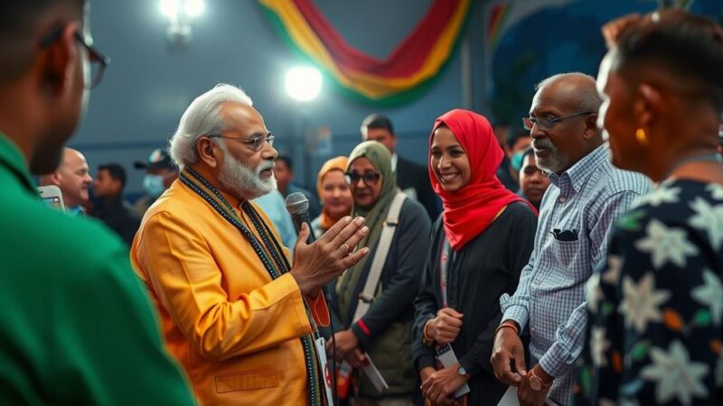 PM Modi Strengthens Ties with Indian Diaspora in Guyana